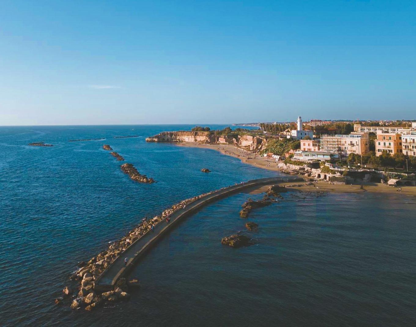 Kesya Seaview Apartment - Attico - 50Mt Dal Mare Anzio Extérieur photo